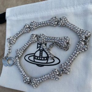 Vivienne Westwood Bone Choker Necklace